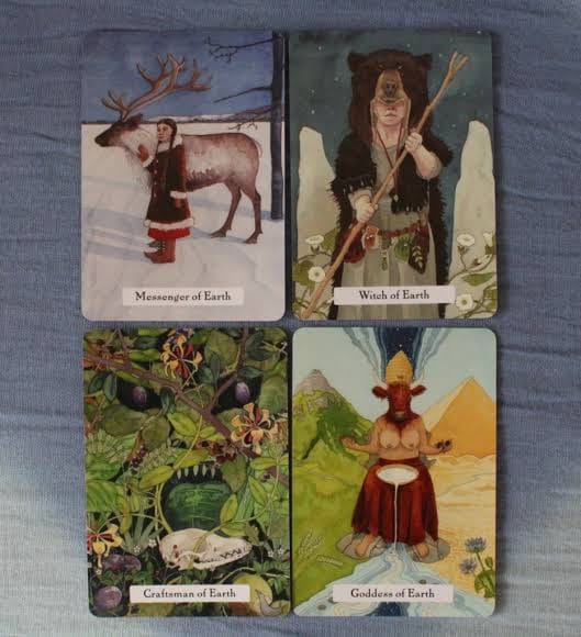 Customer photo review of Witches' Wisdom Oracle