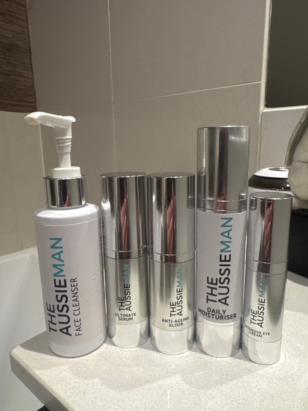 Customer photo review of ULTIMATE Anti-Ageing Skincare Bundle