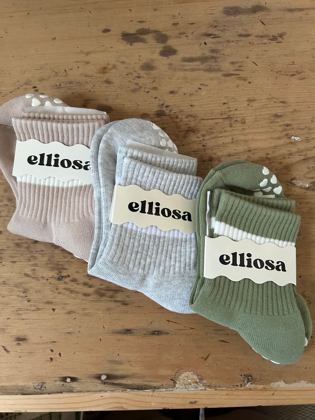 Customer photo review of Grip Stripes - Matcha