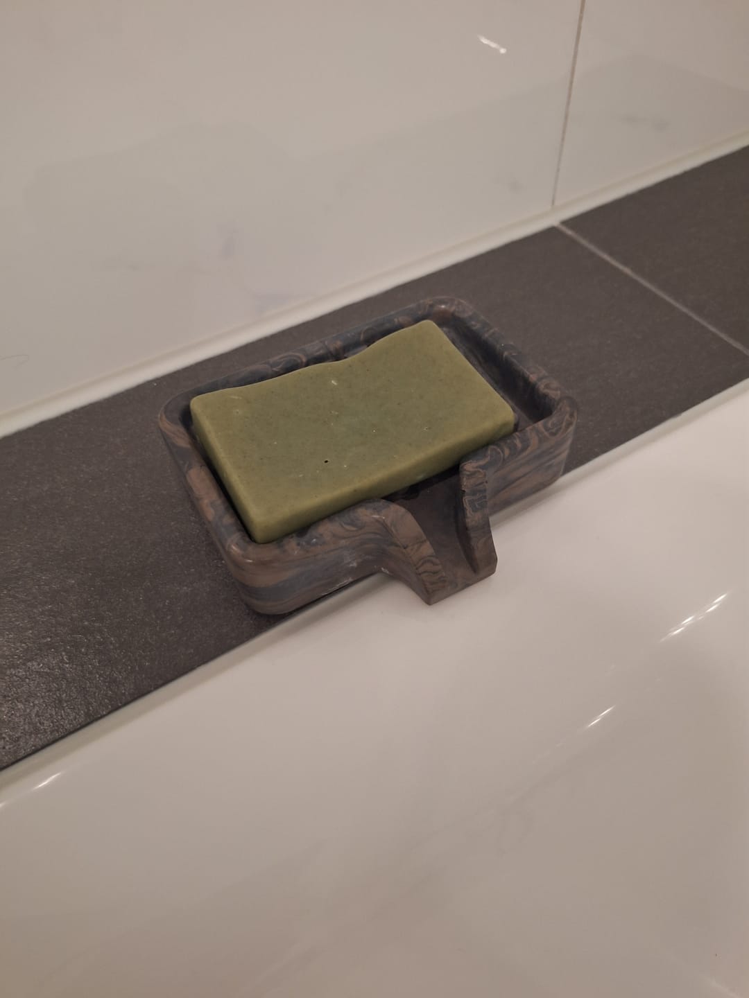 Customer photo review of StoneFlow – Handgemachte Beton-Seifenschale