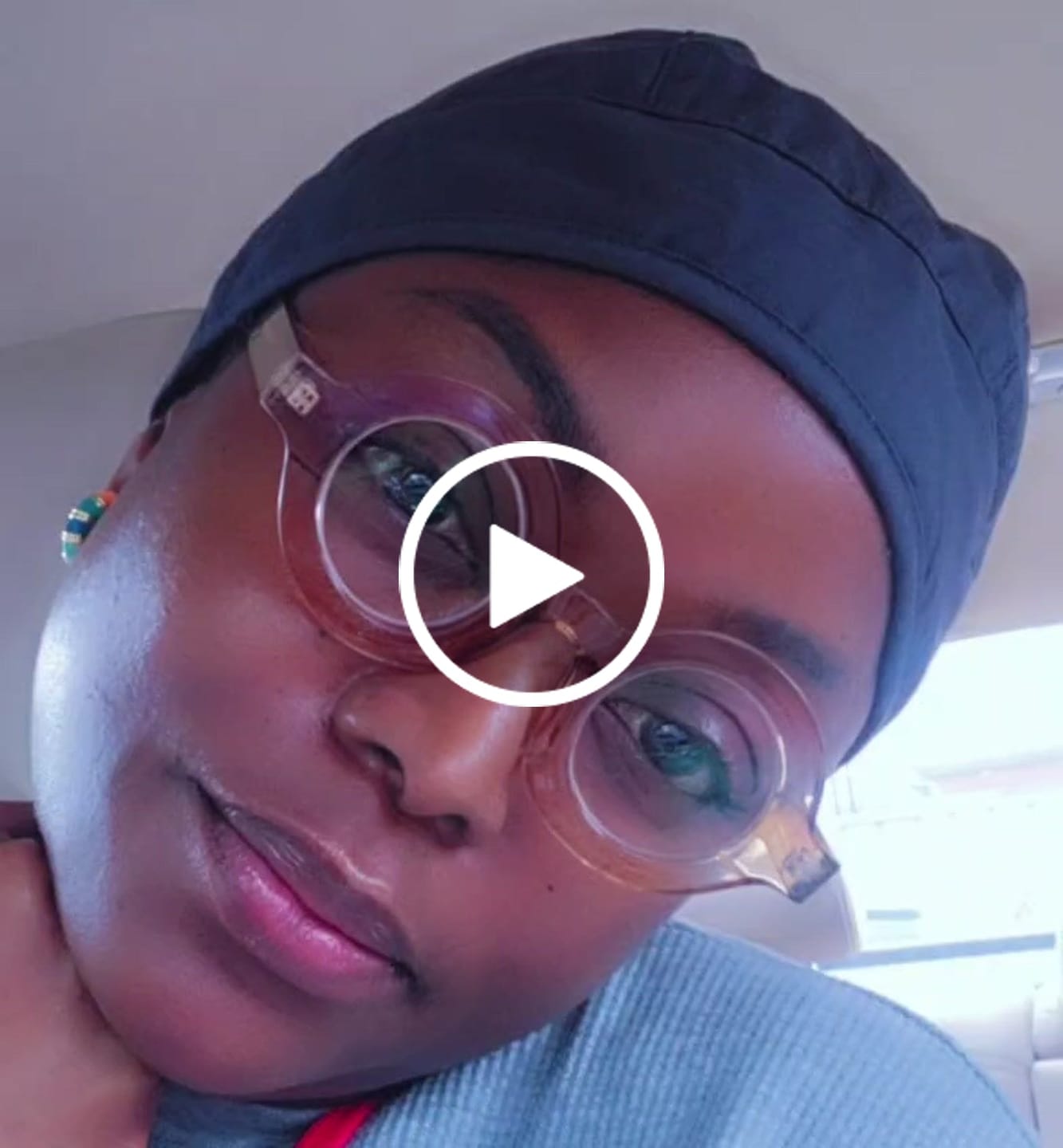 Customer video review of Betty Eyeglasses