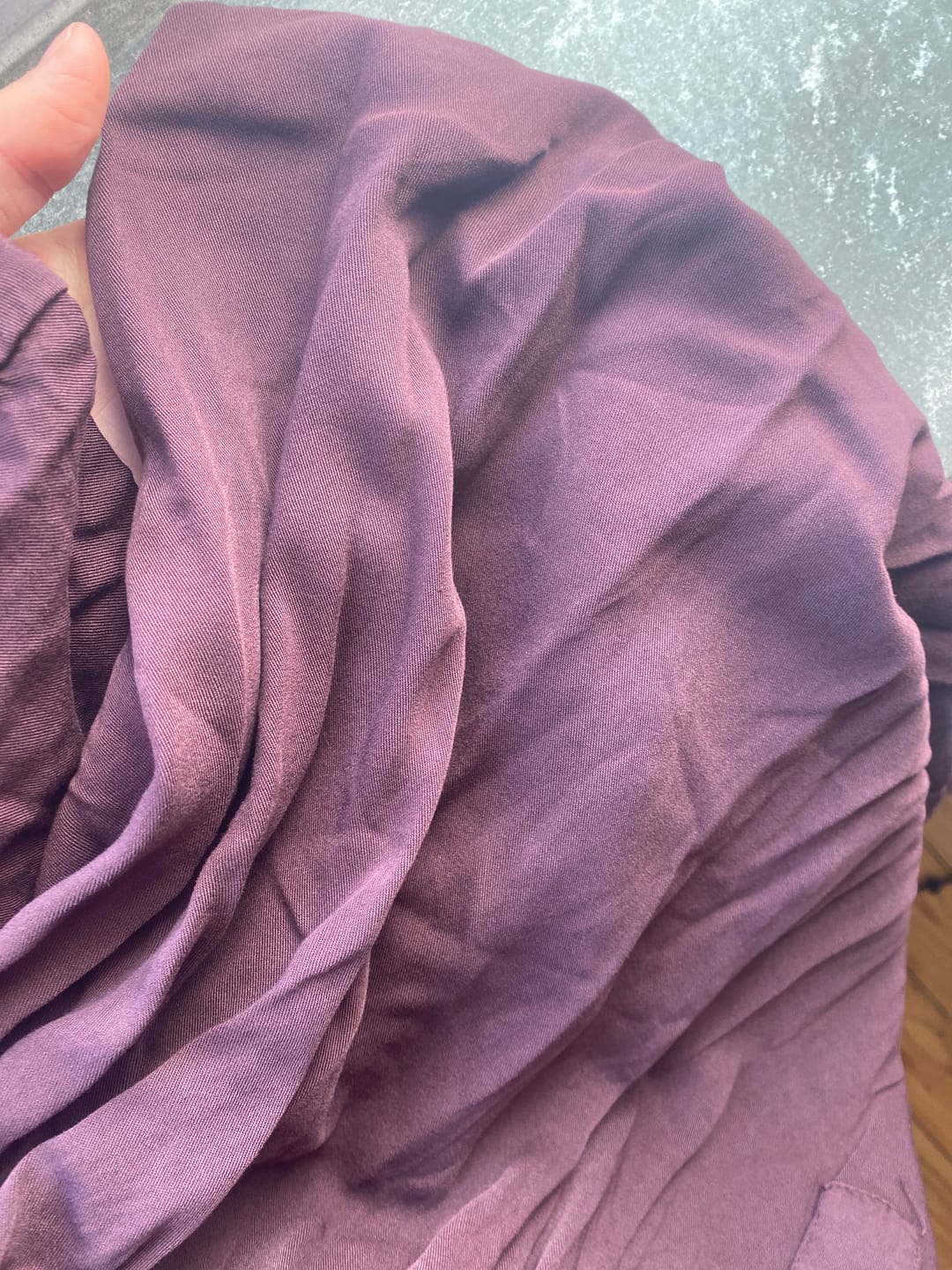 Customer photo review of Lyocell Oversize Abaya „Aurora“ (Länge 1,55m)