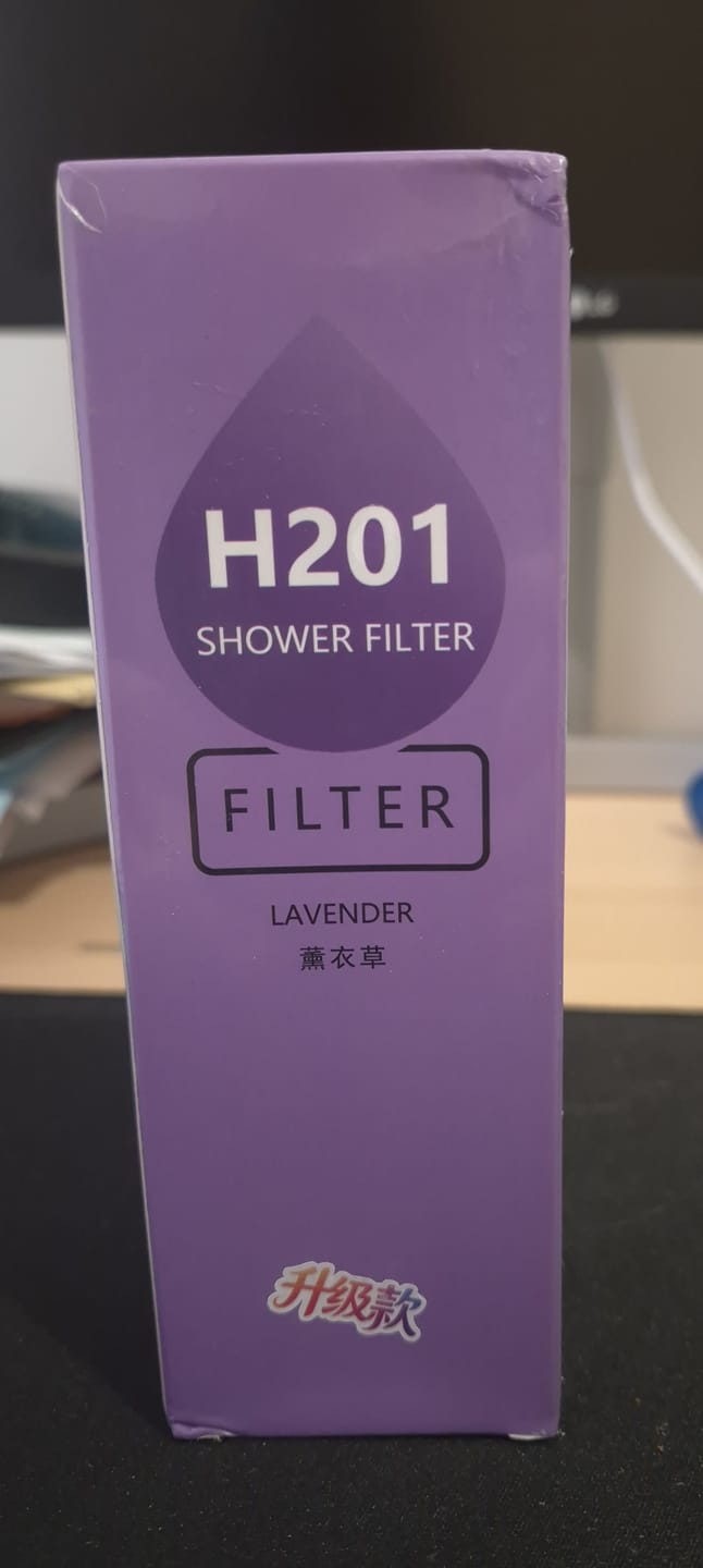 Customer photo review of Filtre de Douche Aromathérapie Flore-Via — Vitamine C