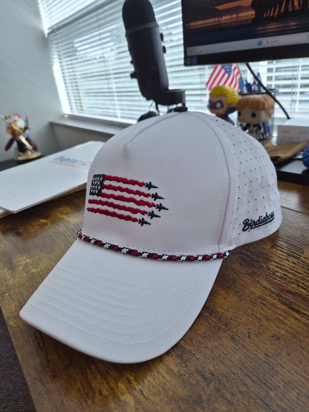 Customer photo review of USA Hat White
