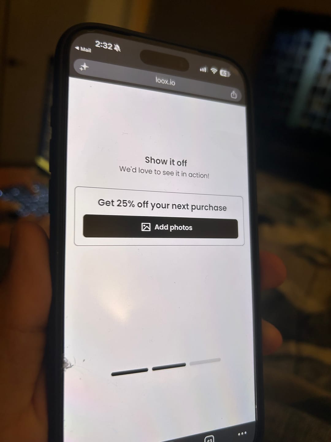 Customer photo review of iPhone 17 Series Premium Screen Protector