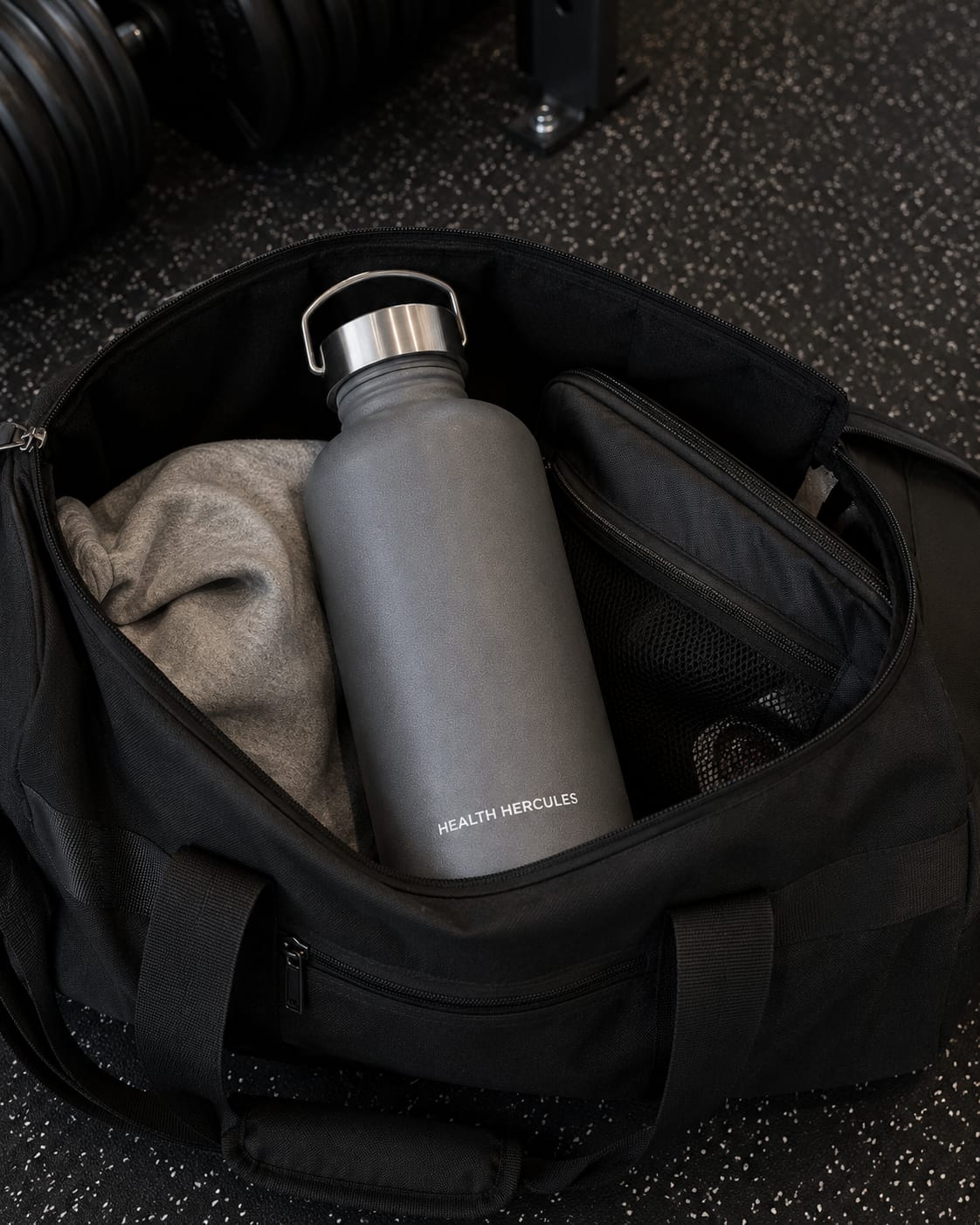Customer photo review of 100% Stainless Steel Water Bottle
