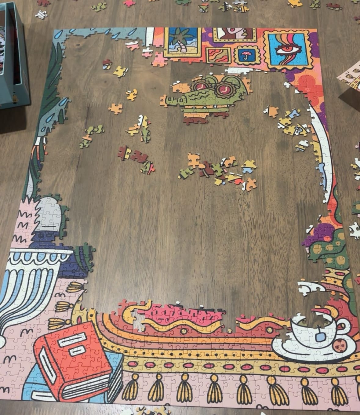 Customer photo review of Rainy Day | 1000 Piece Puzzle