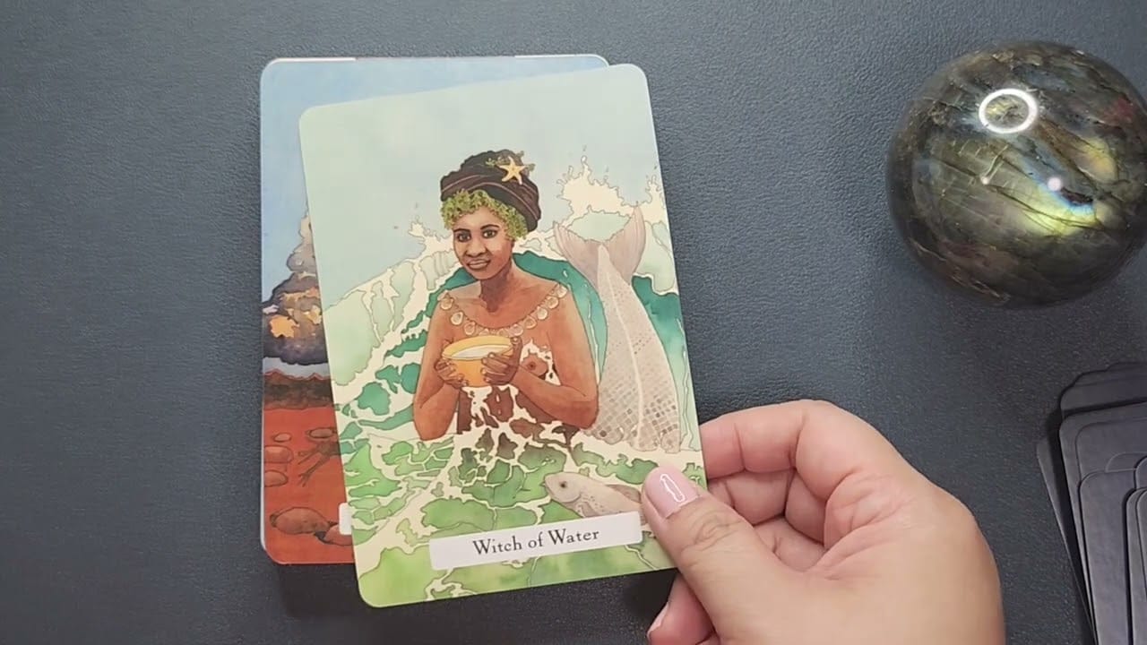 Customer photo review of Witches' Wisdom Oracle