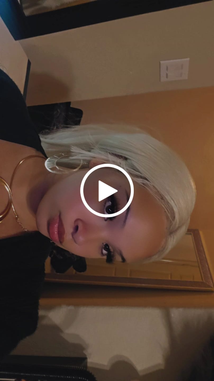 Customer video review of SUNNIVA - Outre Human Hair Blend 13x6 HD Lace Frontal Wig