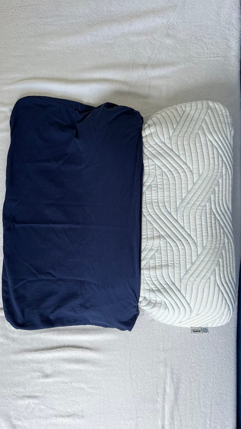Customer photo review of Edda Lux Bezug passend für Tempur Arch & Tempur Symphony Schlafkissen, 63x43 cm