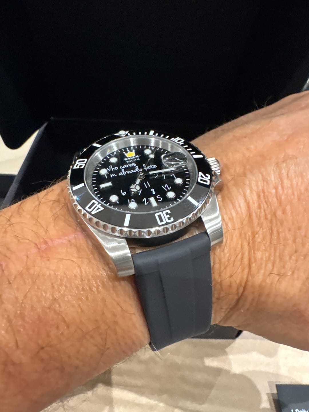 Customer photo review of HYDROCORE FLUORO WATCH