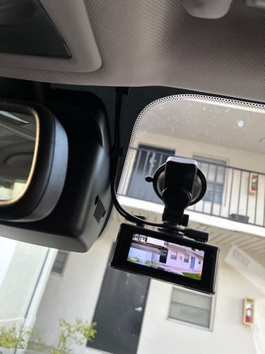 Customer photo review of Redtiger F7N Touch 4K Sony STARVIS 2 HDR WiFi 6 Touch Screen Voice Contral Dual Dash Cam
