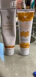Customer photo review of AloeHive™ Moisture Cream