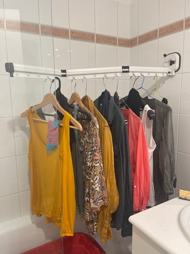 Customer photo review of Tendedero de Pared EspaceCloth