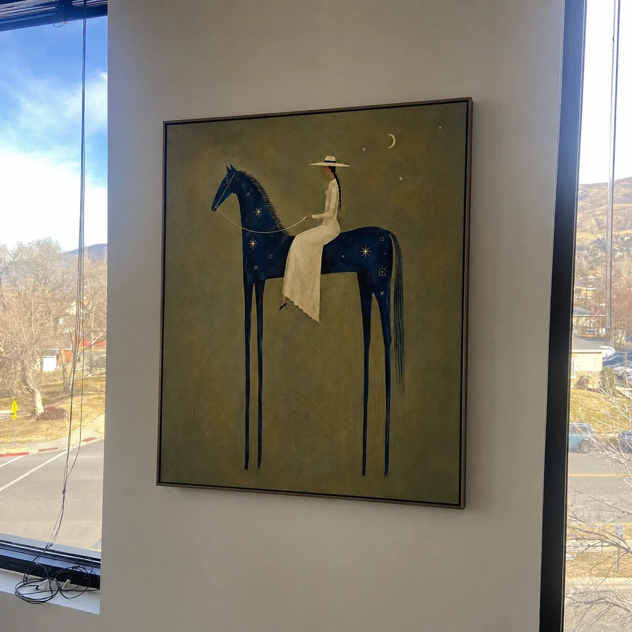 Customer photo review of Vintage Americana Art｜Moonlit Star Rider