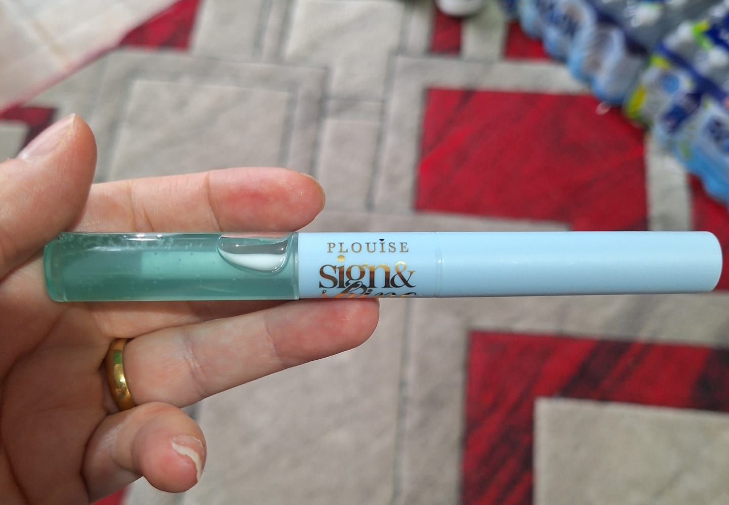 Customer photo review of Back to Business Sign And Shine Lip Oil Pen - PRE-ORDER