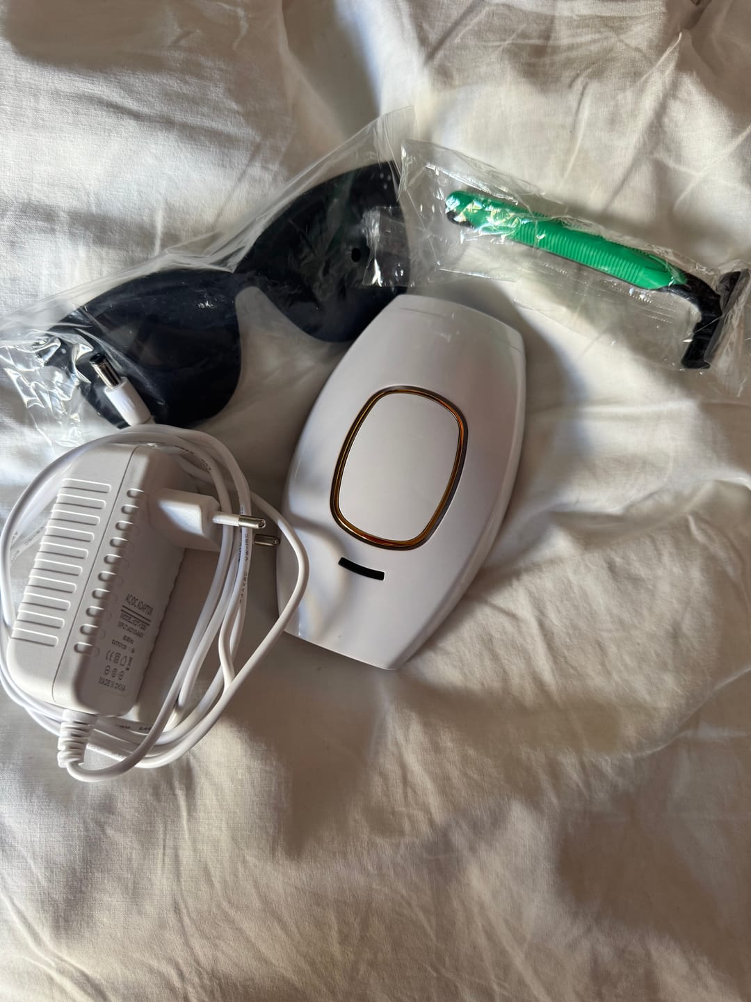 Customer photo review of Depiladora Laser IPL