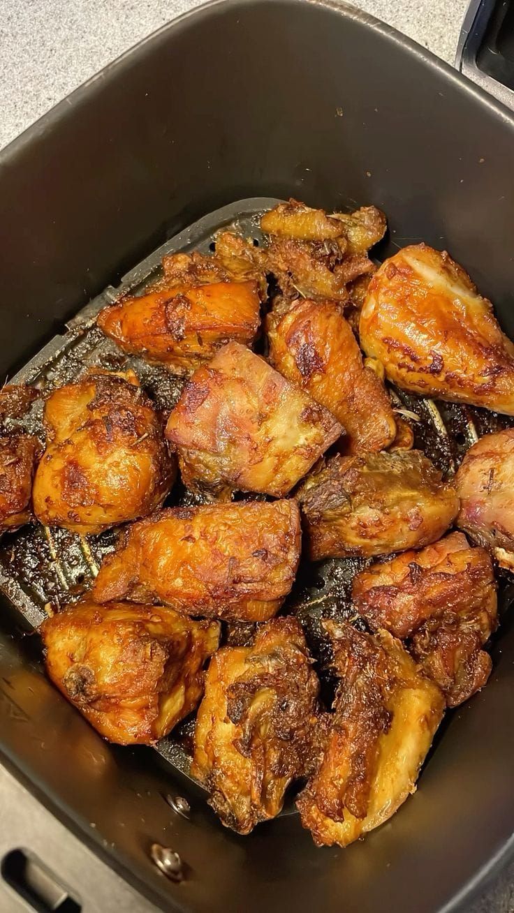 Customer photo review of El Gran Recetario AIR FRYER