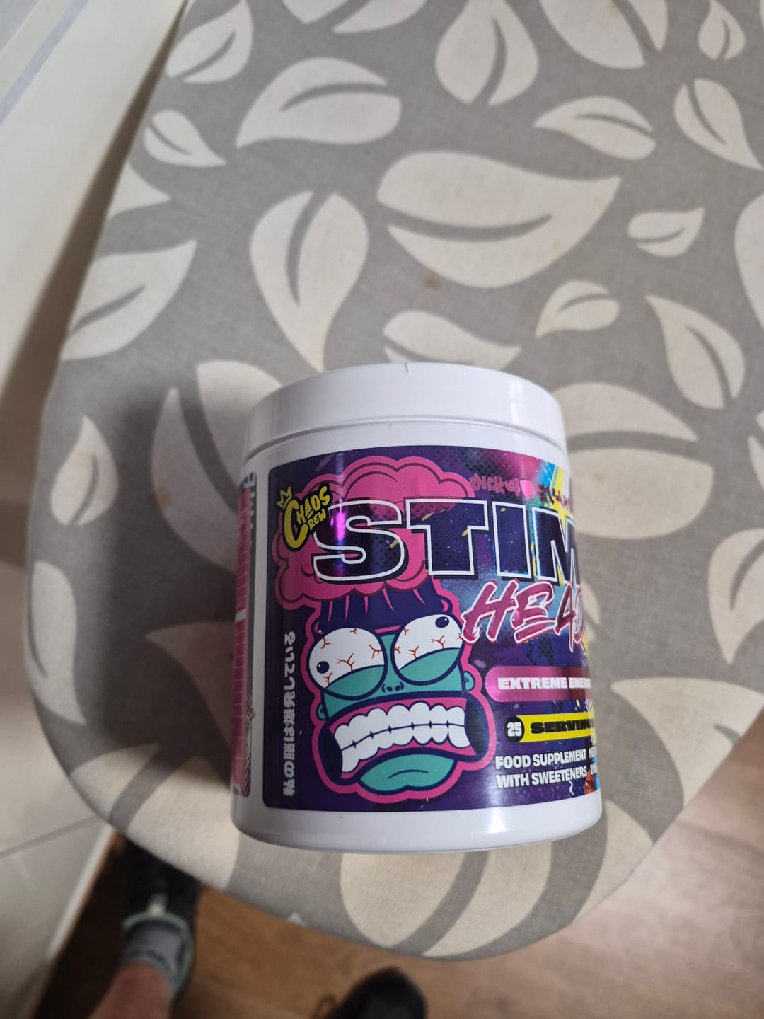 Customer photo review of Chaos Crew – Stim Head 205 g