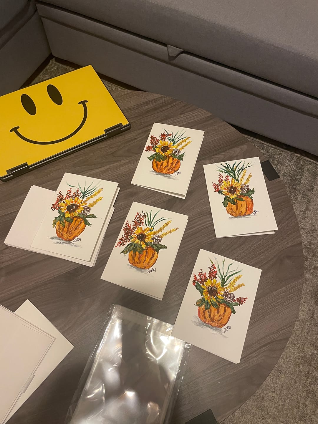 Customer photo review of DabblePaints™️Medium Orange — Thick-Body Acrylic Paint