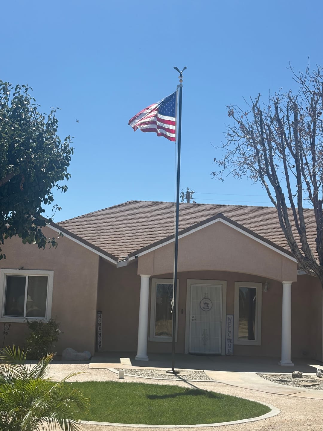 Customer photo review of 4' x 6' American Flag
