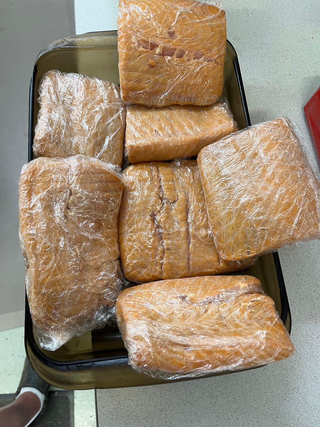 Customer photo review of Salmon Fillet, Sushi Grade from Iceland (6.3 LBS)