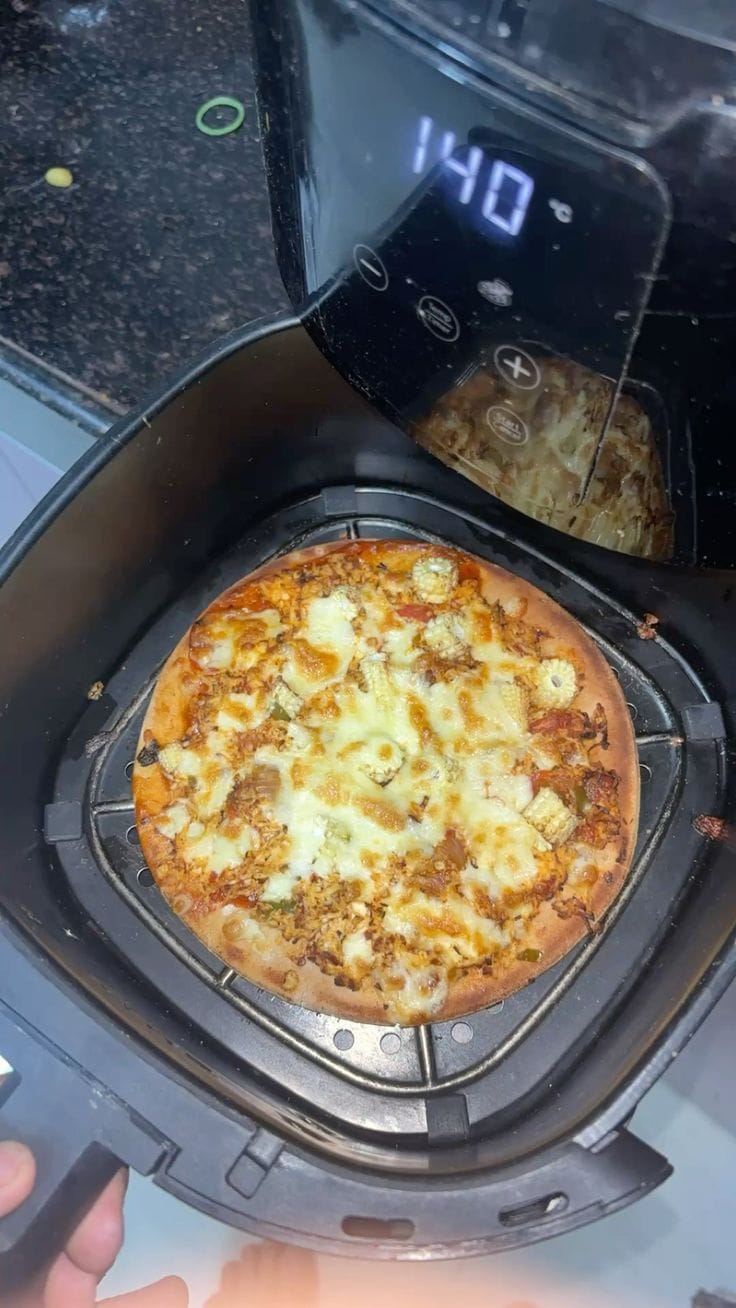 Customer photo review of El Gran Recetario AIR FRYER
