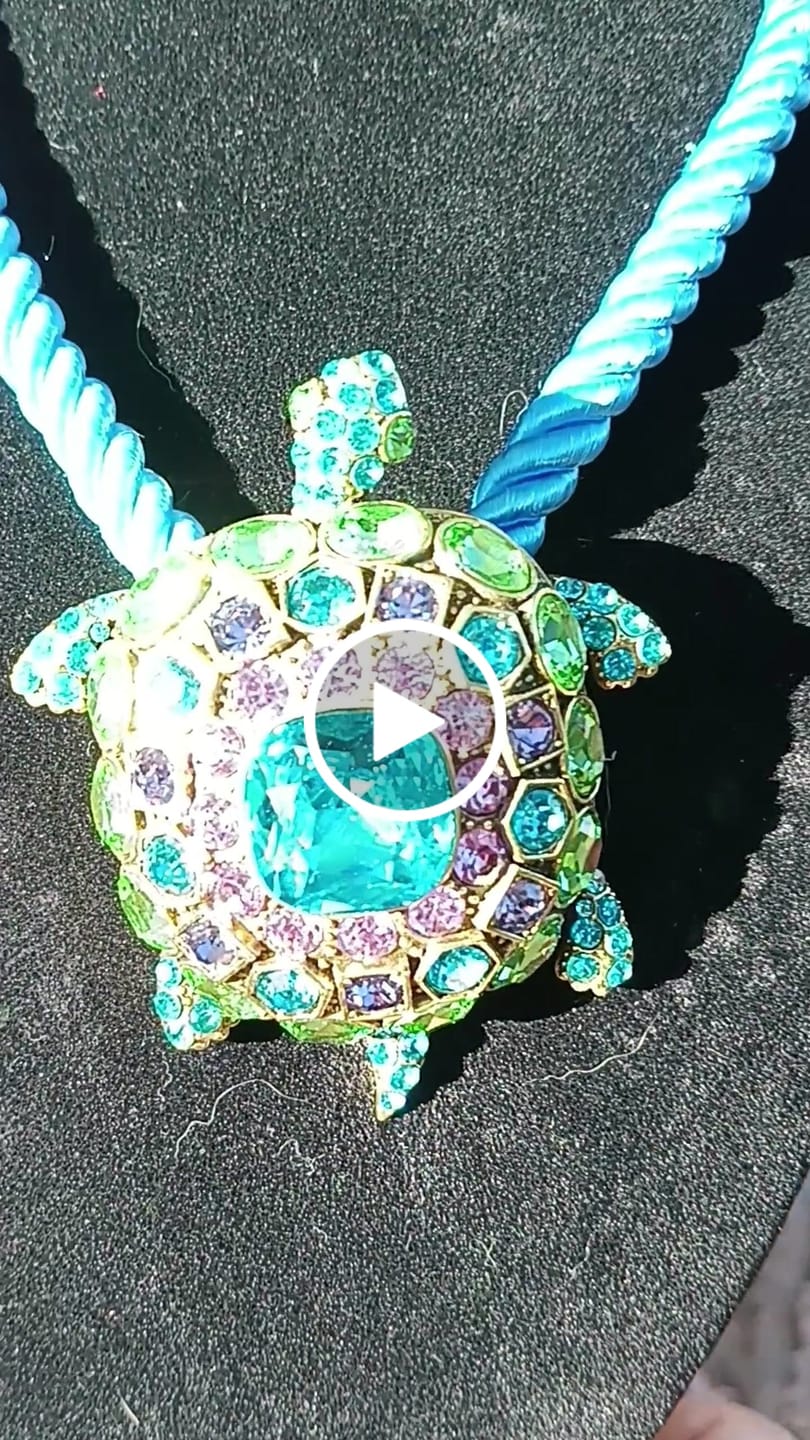 Customer video review of Heidi Daus® "Elegant Essentials" Brooch Enhancing Cord Necklace