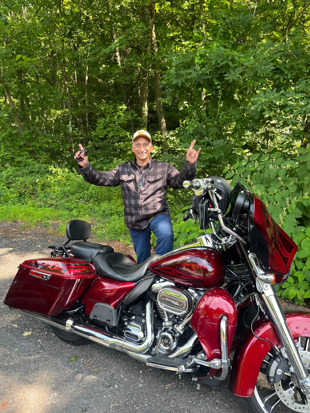 Customer photo review of FlexGuard® Air Mesh Armored Riding Shirt