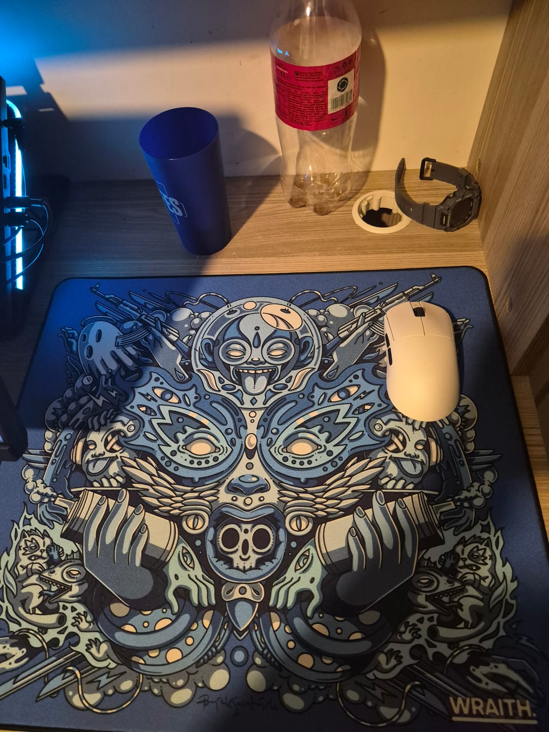 Customer photo review of Wraith Spirit of Aim Mousepad