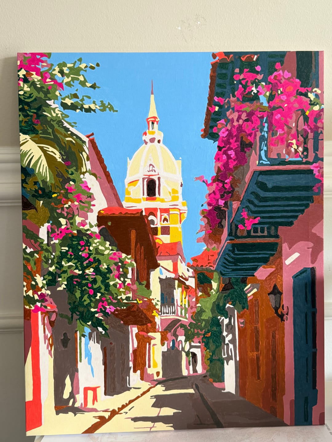 Customer photo review of Cartagena | Paint by Number