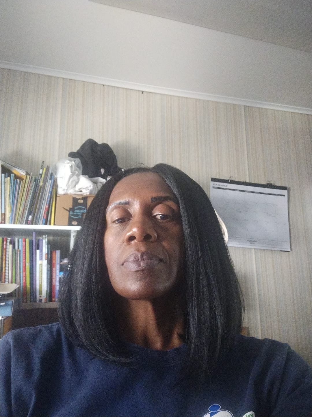 Customer photo review of Sensationnel Butta Lace Chic Bob Glueless HD Lace Front Wig - LOB UNIT 8