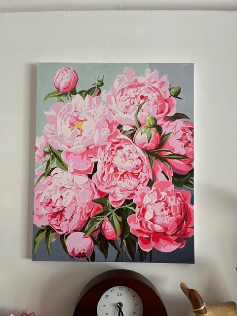 Customer photo review of Pink Peony Perfection