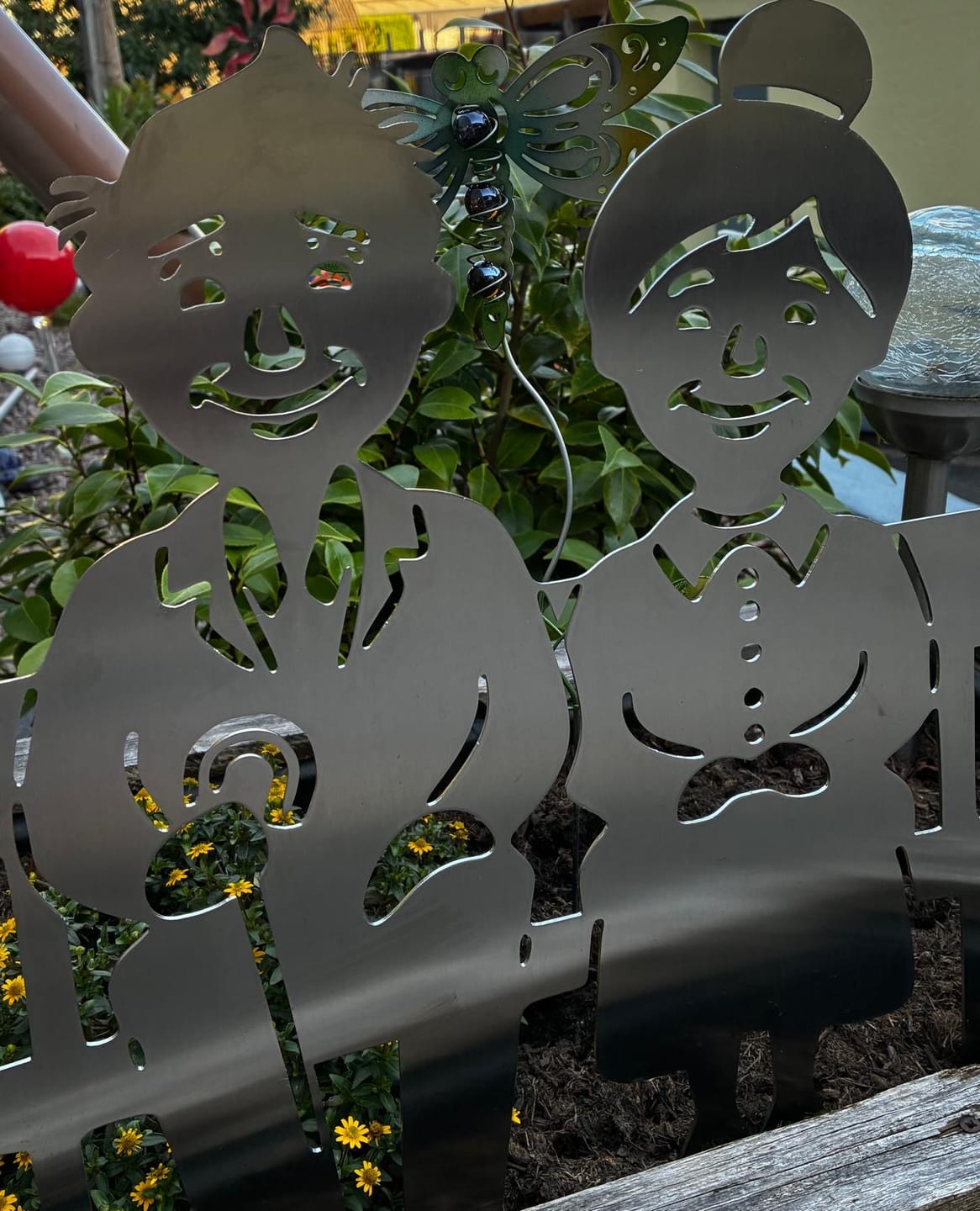 Customer photo review of Gartenstecker Oma & Opa