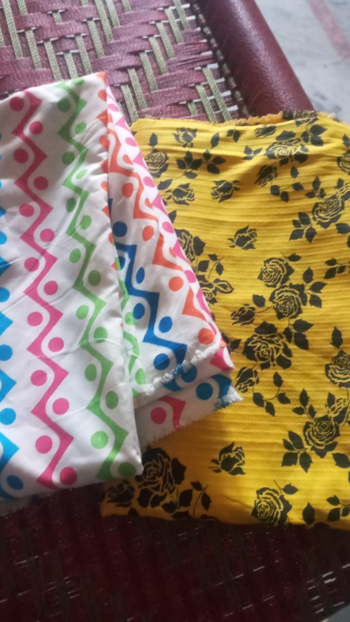 Customer photo review of Fresh Olive — Printed Lawn 2-Piece Unstitched Suit