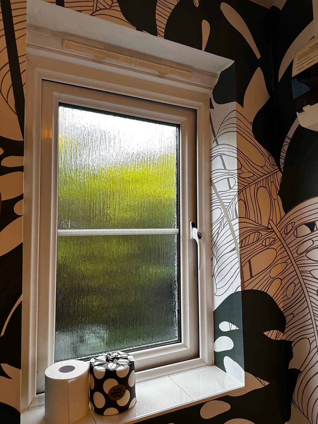 Customer photo review of Daphne - Monstera Leaf Wallpaper