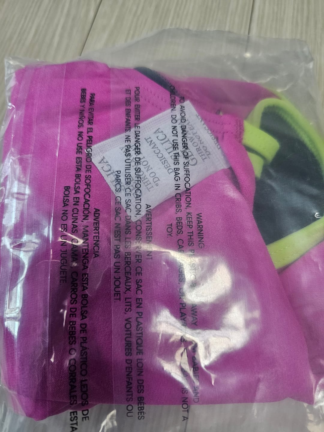 Customer photo review of ZAMBIA ONE PIECE - Orchid|Kiwi