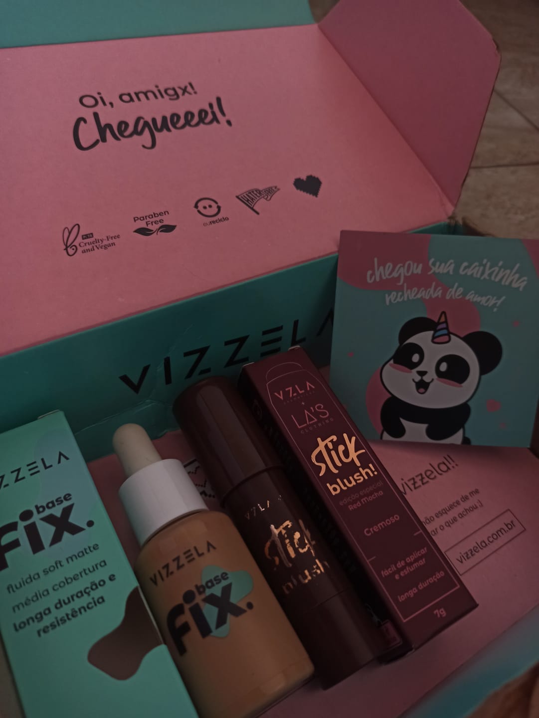 Customer photo review of Base Líquida FIX - Vizzela