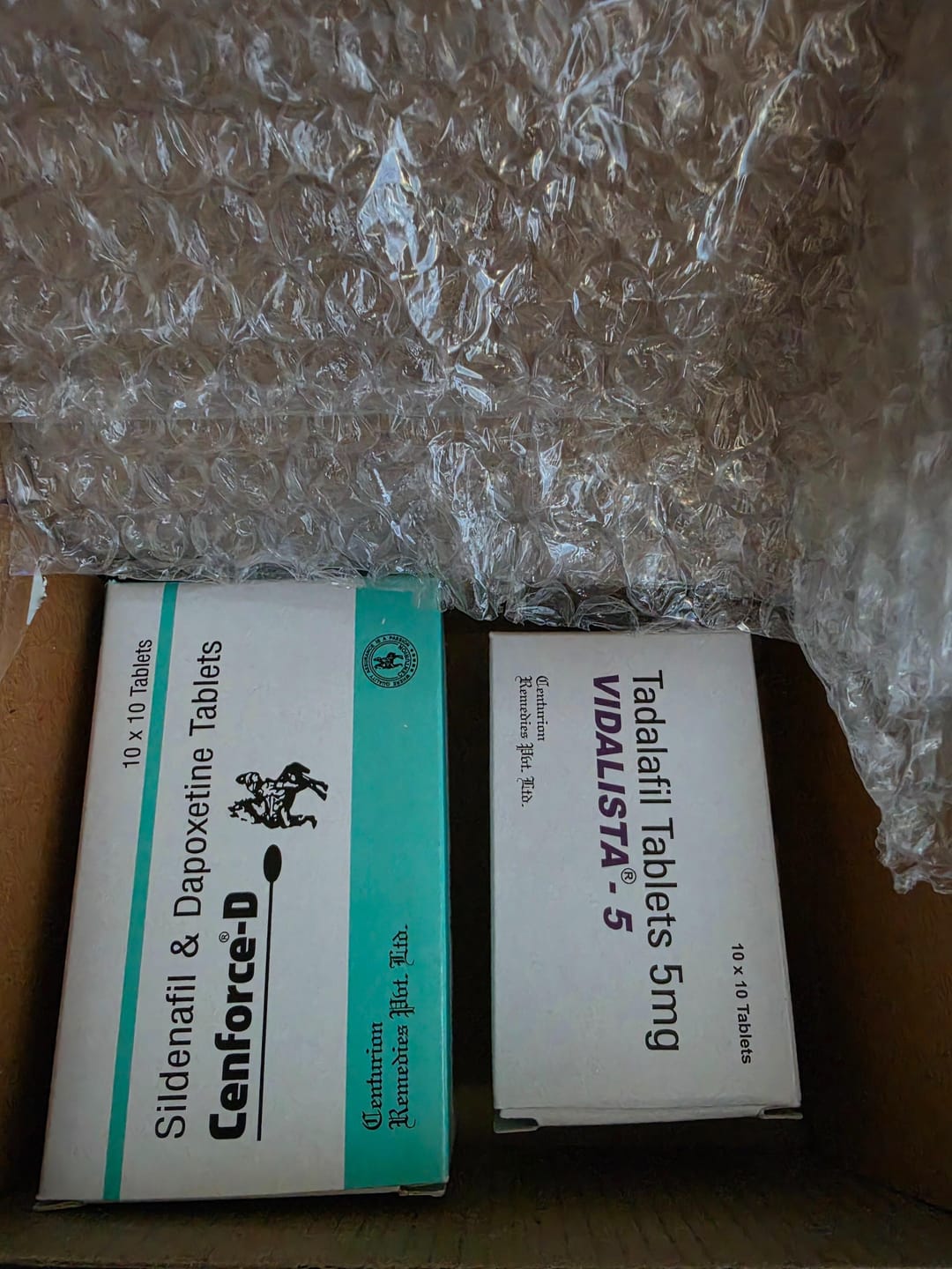 Customer photo review of [비달리스타] 5mg <60정 ~ 300정> / 시알리스 제네릭 (구구정 복제약)