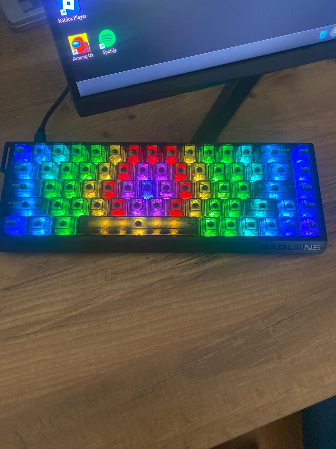 Customer photo review of FGG Madlions MAD68 HE V2 Klavye (Manyetik Switch / HE)