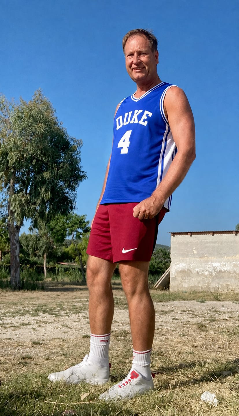 Customer photo review of JJ Redick Duke Basketball Jersey College