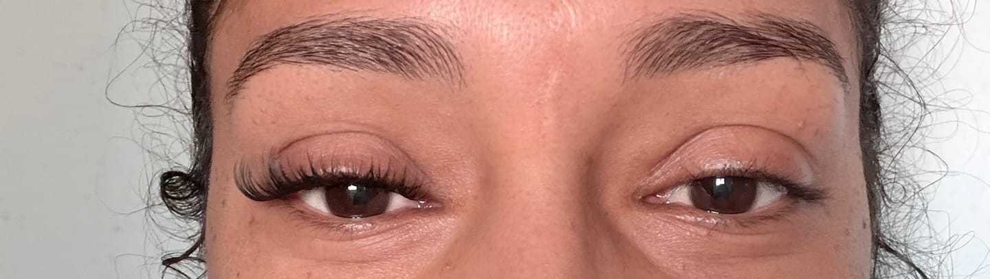 Customer photo review of Flora Lash Kit