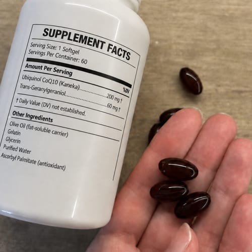 Customer photo review of 60 Softgels EQ10™ CoQ10