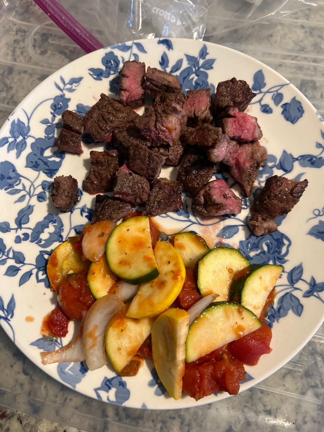 Customer photo review of USDA Choice Denver Steak