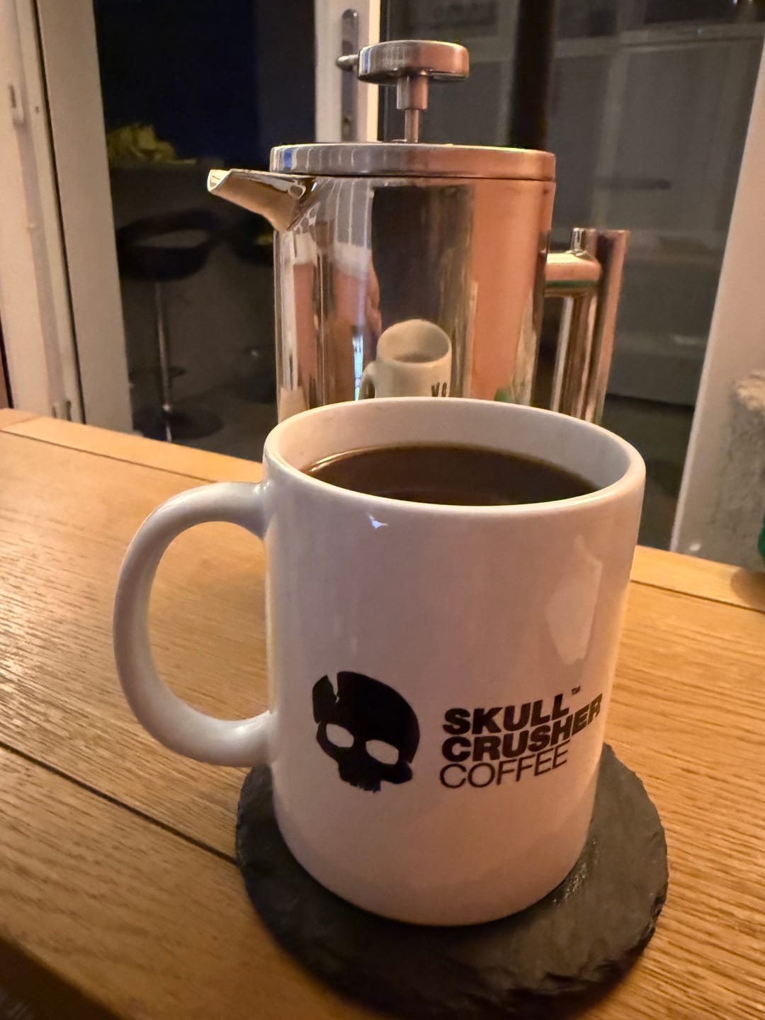 Customer photo review of Skull Crusher - High Caffeine Coffee