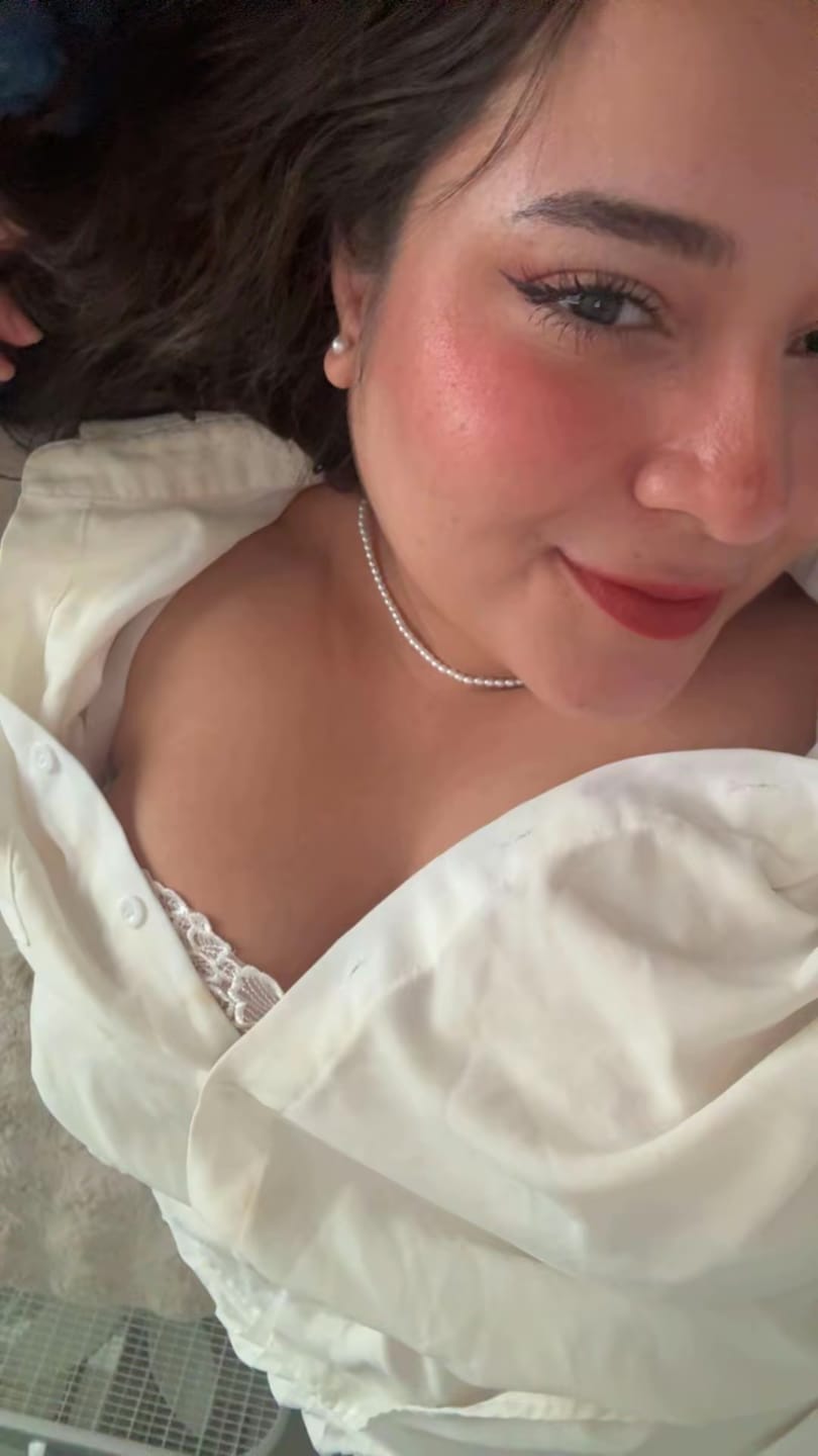 Customer photo review of Temi Pearl Necklace
