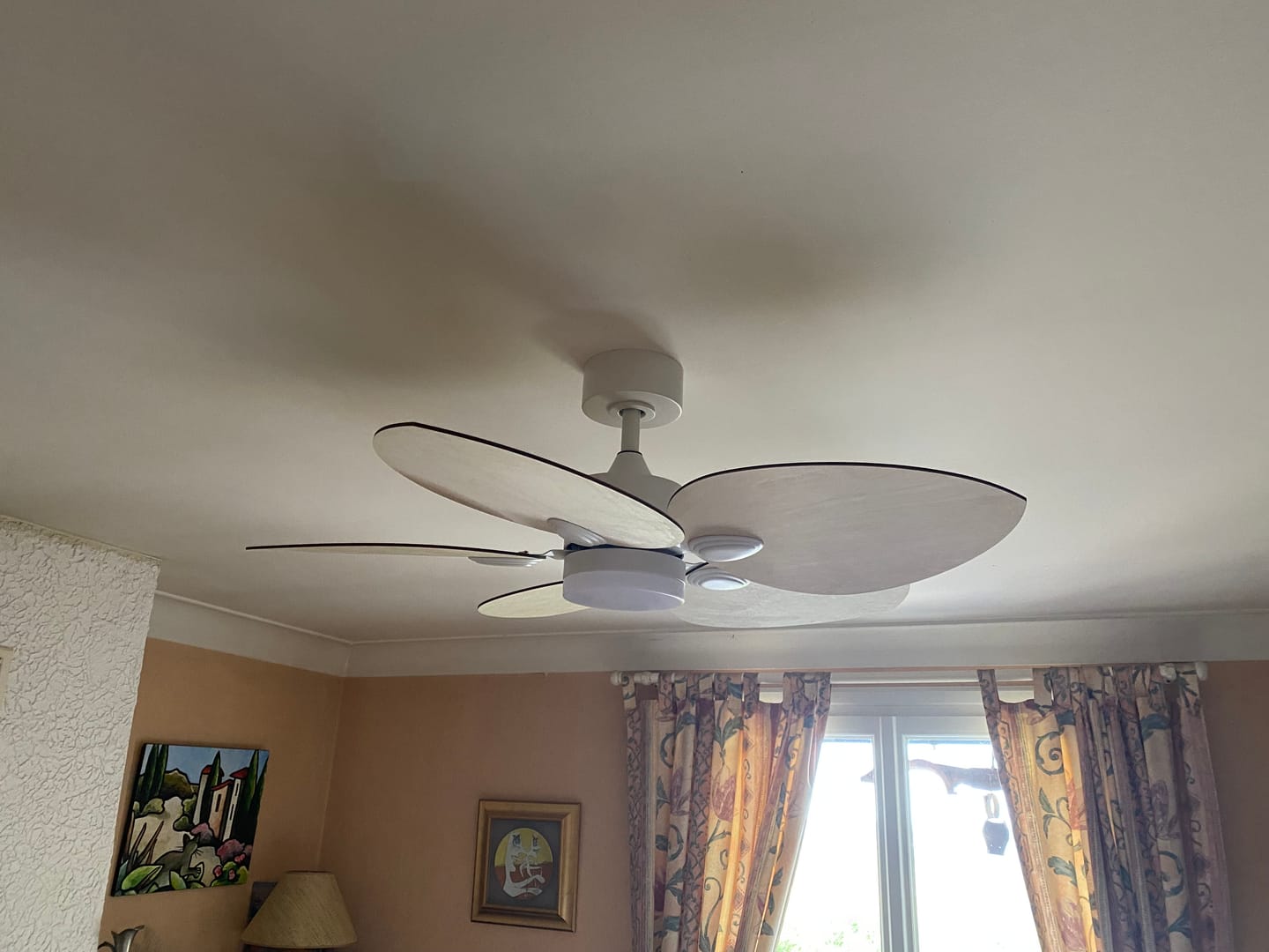 Customer photo review of Dahlia | Ventilateur de plafond