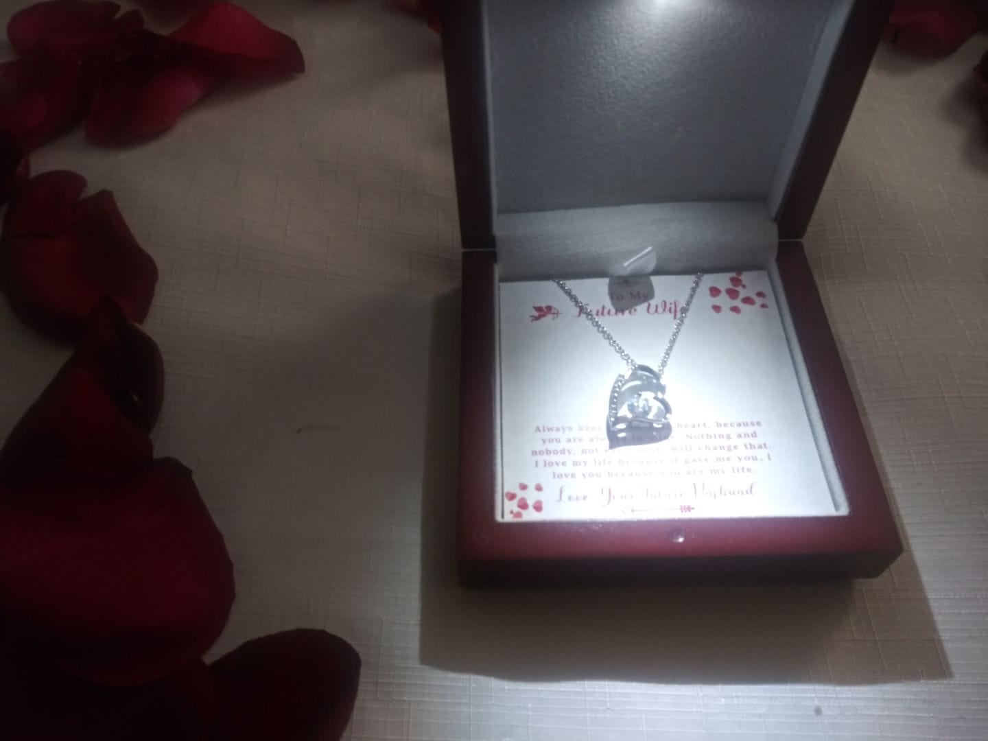 Customer photo review of To My Daughter - The Liana Promise™ Necklace