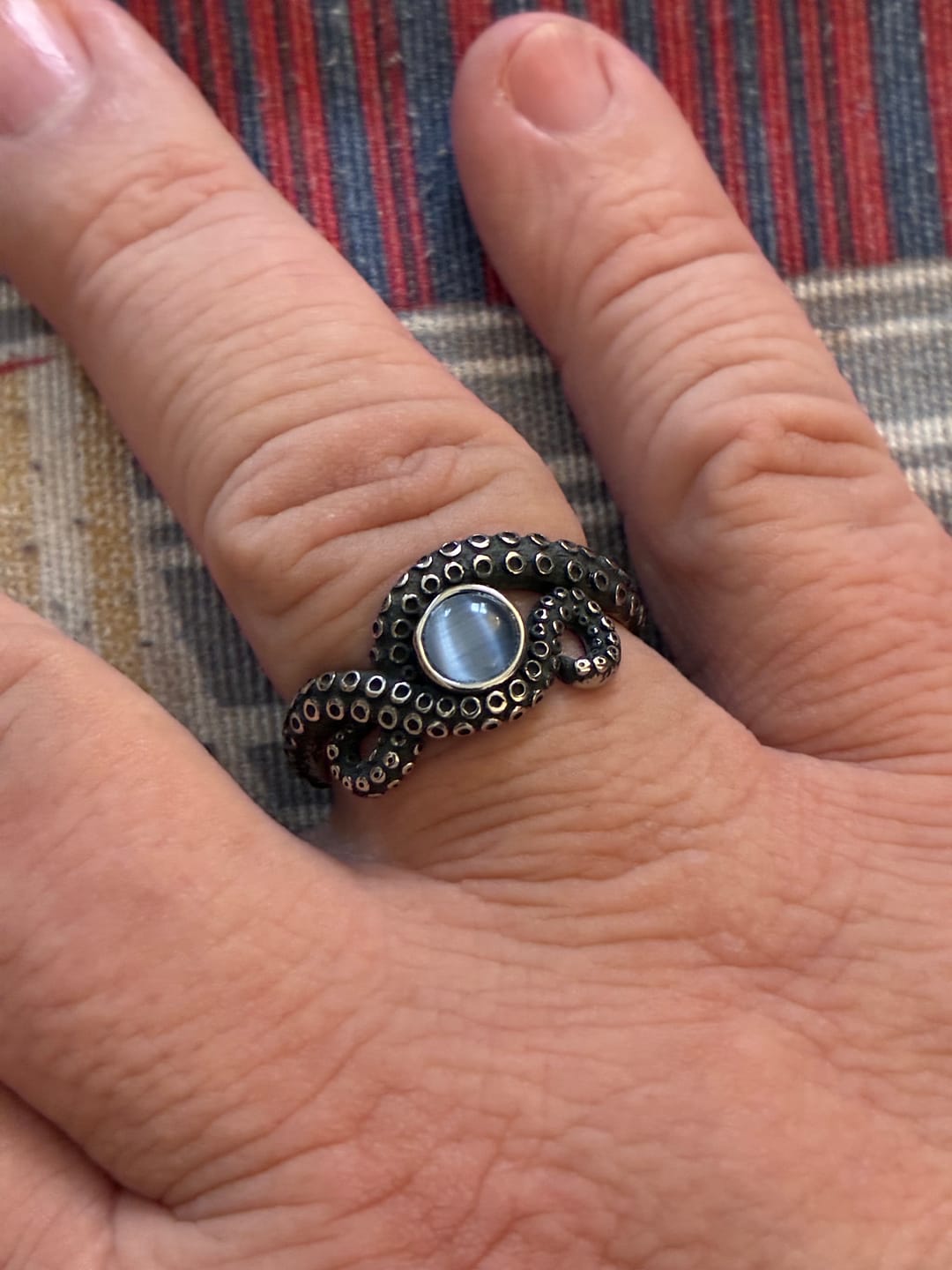 Customer photo review of OCEAN BLUE.