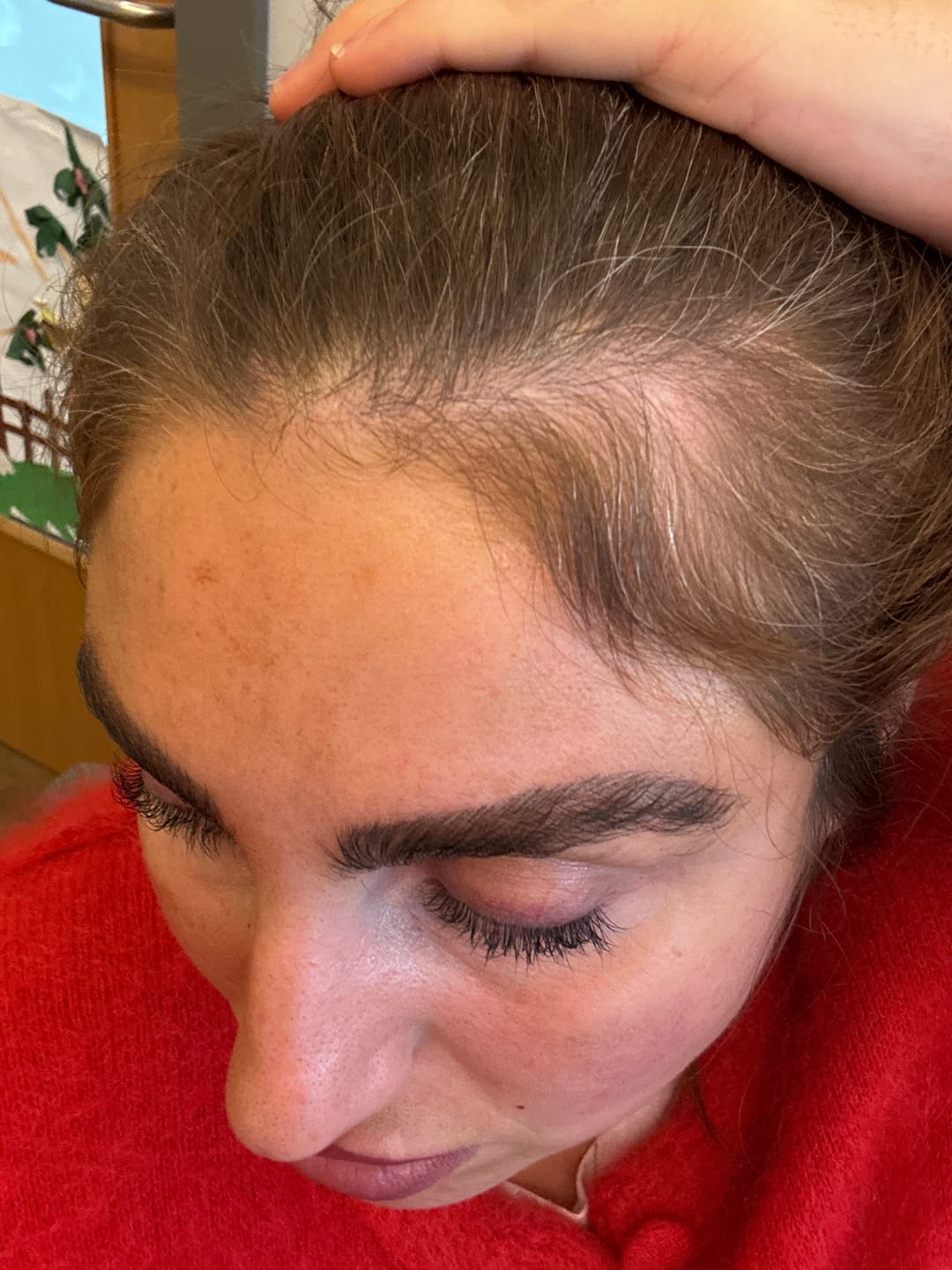 Customer photo review of Haircocaine Booster Spray
